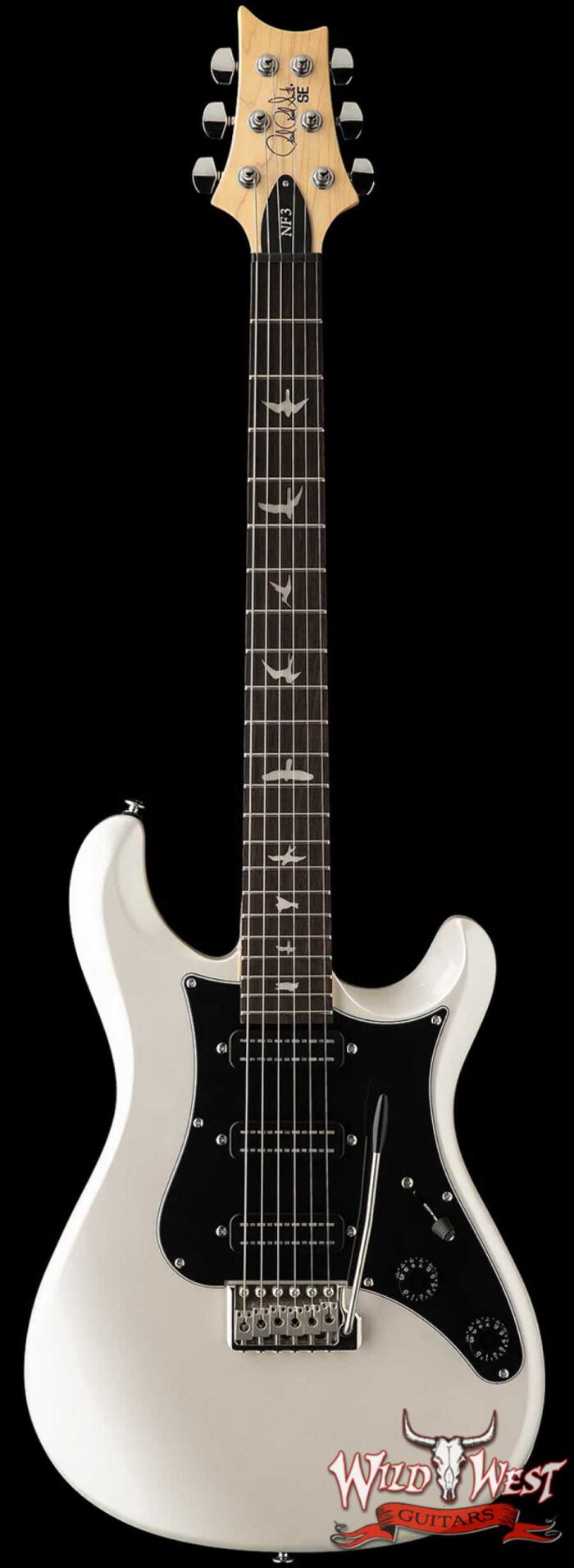 Paul Reed Smith PRS SE NF3 Rosewood Pearl White 7.55 LBS - Image 1