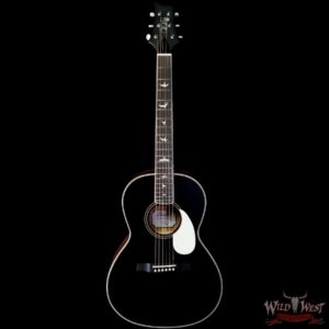 Paul Reed Smith PRS SE P20 Parlor Sized Acoustic Guitar Black Top - Image 3