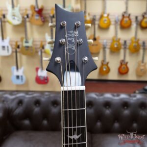 Paul Reed Smith PRS SE P20E Parlor-Sized Electric-Acoustic Guitar Charcoal - Image 5