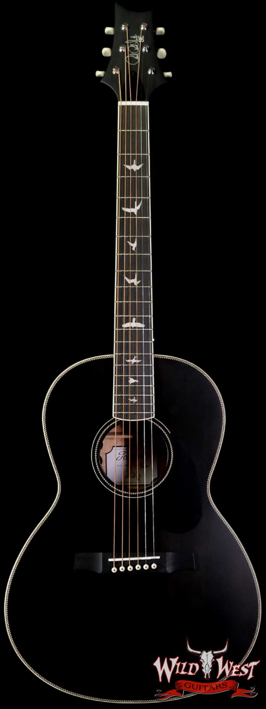prs-se-p20e-charcoal-d04323-main__wwg_large.jpg Paul Reed Smith PRS SE P20E Parlor-Sized Electric-Acoustic Guitar Charcoal - Image 1
