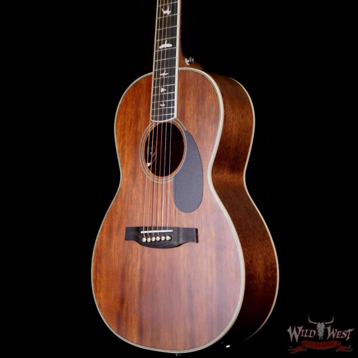 Paul Reed Smith PRS SE P20E Parlor-Sized Electric-Acoustic Guitar Vintage Mahogany - Image 2
