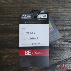Paul Reed Smith PRS SE P50E Solid Sitka Spruce Top Flame Maple Back & Sides Parlor Size Electric-Acoustic Guitar Black Gold Burst - Image 10