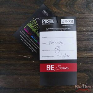 Paul Reed Smith PRS SE P50E Sitka Spruce Top Solid Maple Back & Sides Parlor Electric-Acoustic Guitar Black Gold Burst - Image 10