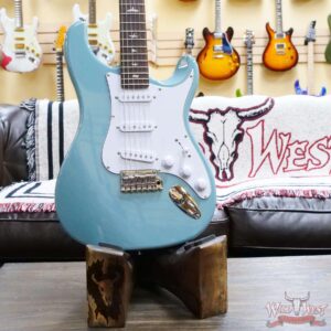Paul Reed Smith PRS SE Silver Sky John Mayer Model Rosewood Fingerboard Stone Blue - Image 6