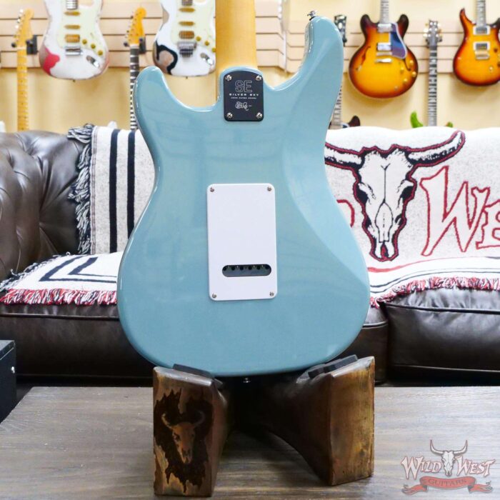 Paul Reed Smith PRS SE Silver Sky John Mayer Model Rosewood Fingerboard Stone Blue - Image 9