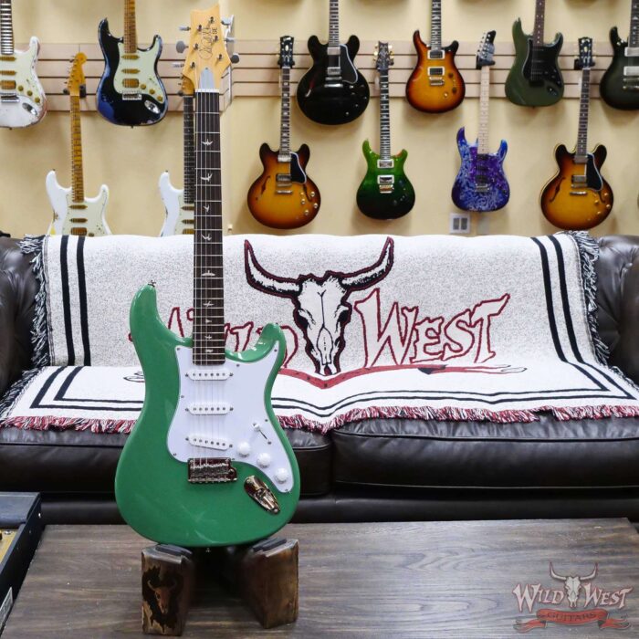 Paul Reed Smith PRS SE Silver Sky John Mayer Model Rosewood Fingerboard Ever Green - Image 4
