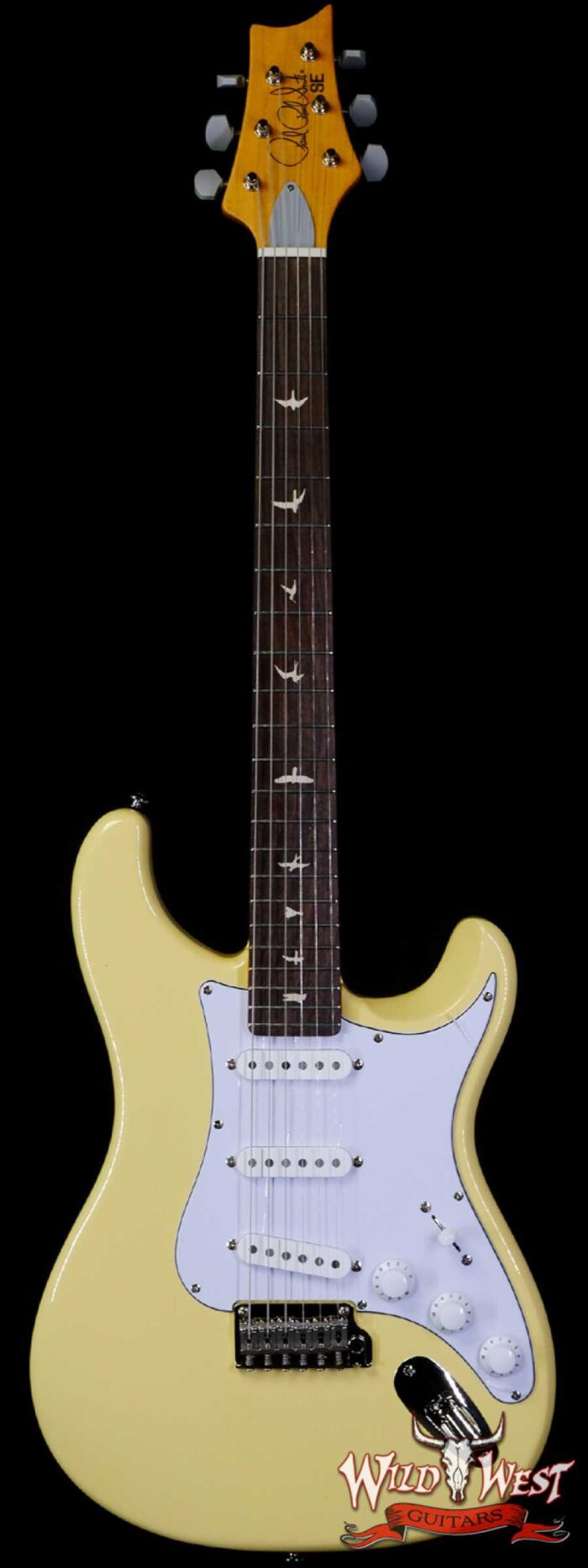 Paul Reed Smith PRS SE Silver Sky John Mayer Model Rosewood Fingerboard Moon White - Image 1