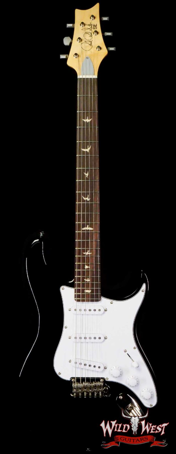 2025 Paul Reed Smith PRS John Mayer SE Silver Sky Rosewood Fingerboard Piano Black 7.70 lbs - Image 1
