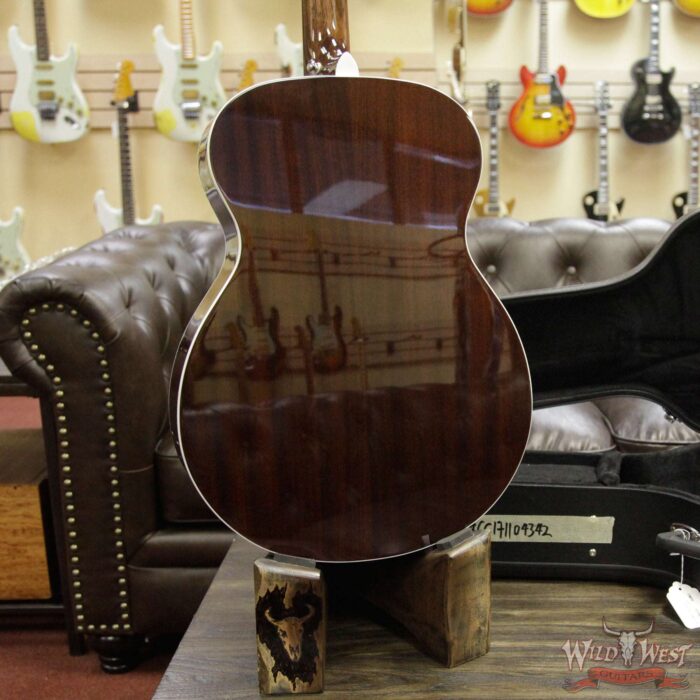 Paul Reed Smith PRS SE All-New 2018 Electric Acoustic T40E Ebony Fretboard Ovangkol Side & Back - Image 9
