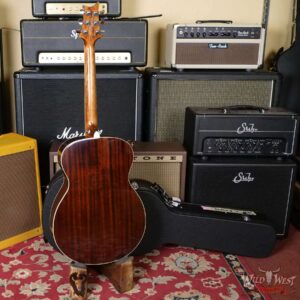 Paul Reed Smith PRS SE T40E Electric-Acoustic Solid Sitka Spruce with Ovangkol Tobacco Burst D08438 - Image 6