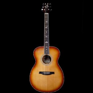 Paul Reed Smith PRS SE T40E Electric-Acoustic Solid Sitka Spruce with Ovangkol Tobacco Burst D08438 - Image 3