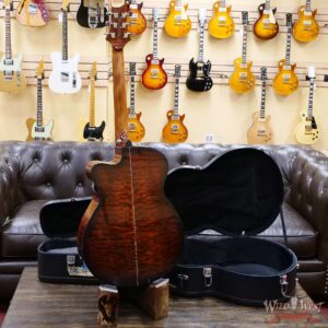 Paul Reed Smith PRS SE A55E Cutaway Eletric-Acoustic Guitar Quilted Maple Back & Side Natural w/ Black Gold Burst - Image 7