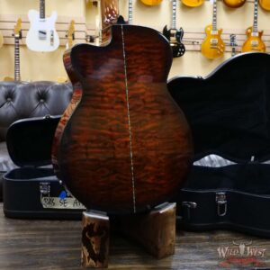 Paul Reed Smith PRS SE A55E Cutaway Eletric-Acoustic Guitar Quilted Maple Back & Side Natural w/ Black Gold Burst - Image 9