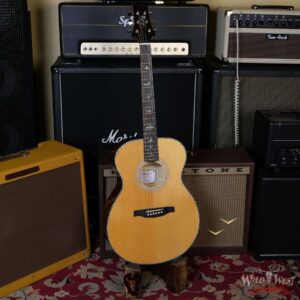 Paul Reed Smith PRS SE T55E Electric-Acoustic Guitar Quilted Maple Back and Side Black Gold Burst - Image 4