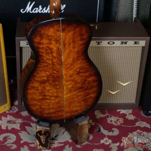 Paul Reed Smith PRS SE T55E Electric-Acoustic Guitar Quilted Maple Back and Side Black Gold Burst - Image 9