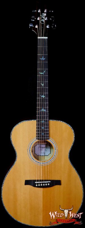 Paul Reed Smith PRS SE T55E Electric-Acoustic Guitar Quilted Maple Back and Side Black Gold Burst