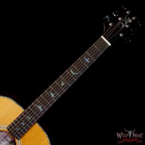 Paul Reed Smith PRS SE T55E Electric-Acoustic Guitar Quilted Maple Back and Side Black Gold Burst - Image 4