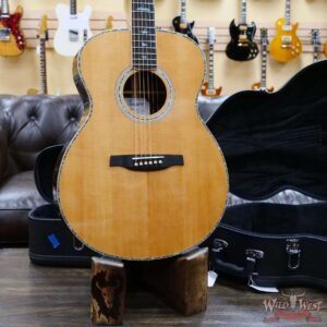 Paul Reed Smith PRS SE T60E Electric-Acoustic Solid Sitka Spruce with Ziricote Natural - Image 8