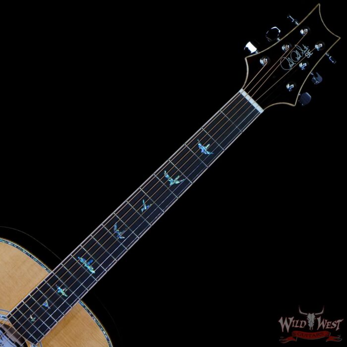 Paul Reed Smith PRS SE T60E Electric-Acoustic Solid Sitka Spruce with Ziricote Natural - Image 4