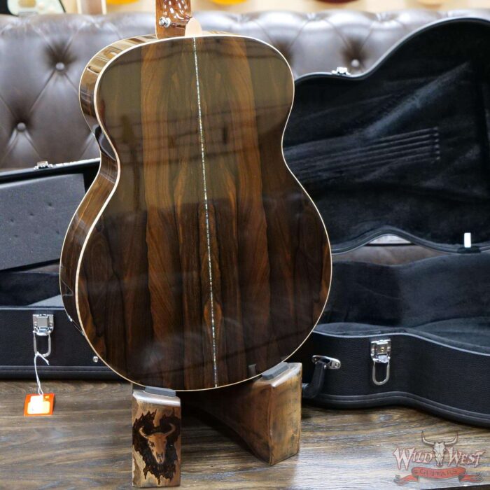Paul Reed Smith PRS SE T60E Electric-Acoustic Solid Sitka Spruce Top Ziricote Natural Back & Side Flame Maple Binding - Image 9