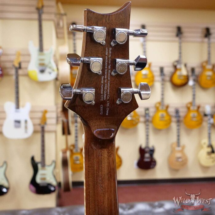 Paul Reed Smith PRS SE T60E Electric-Acoustic Solid Sitka Spruce Top Ziricote Natural Back & Side Flame Maple Binding - Image 8