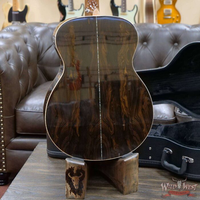 Paul Reed Smith PRS SE T60E Electric-Acoustic Solid Sitka Spruce Top Ziricote Natural Back & Side Flame Maple Binding - Image 10