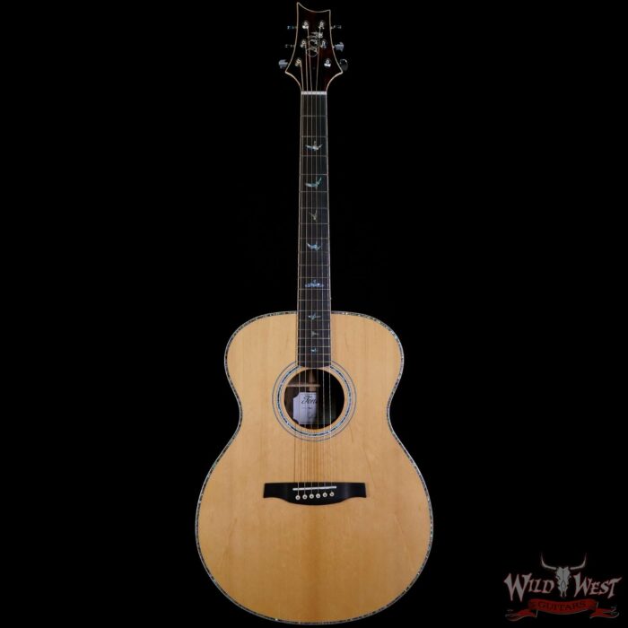 Paul Reed Smith PRS SE T60E Electric-Acoustic Solid Sitka Spruce Top Ziricote Natural Back & Side Flame Maple Binding - Image 3