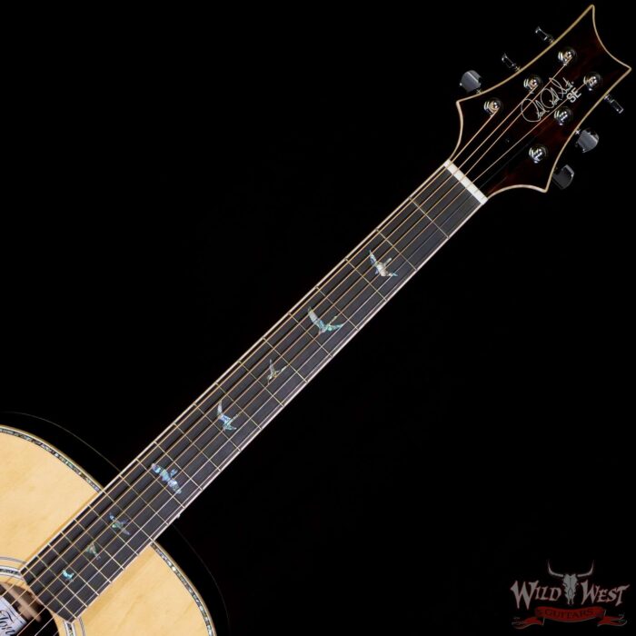 Paul Reed Smith PRS SE T60E Electric-Acoustic Solid Sitka Spruce Top Ziricote Natural Back & Side Flame Maple Binding - Image 4
