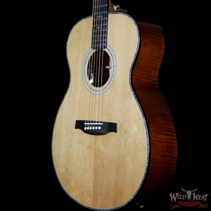Paul Reed Smith PRS SE All-New 2018 Electric Acoustic T50E Ebony Fretboard Flame Maple Side & Back - Image 2