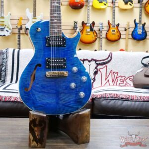 Paul Reed Smith PRS SE Zach Myers SC245 Singlecut Semi-Hollow Myers Blue - Image 6