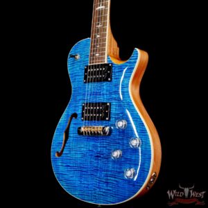 Paul Reed Smith PRS SE Zach Myers SC245 Singlecut Semi-Hollow Myers Blue - Image 2