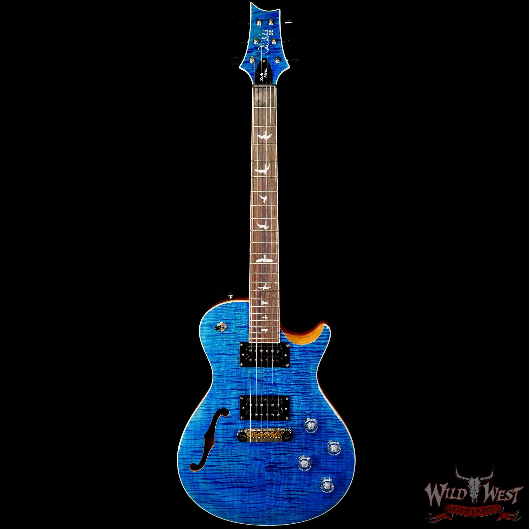 prs-se-zachmyers-e31844-c1__wwg.jpg Paul Reed Smith PRS SE Zach Myers SC245 Singlecut Semi-Hollow Myers Blue - Image 3