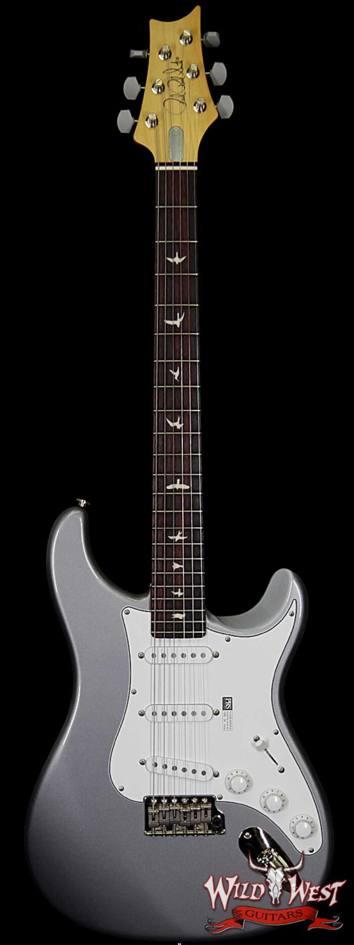 2018 Paul Reed Smith PRS John Mayer Signature Model Silver Sky Tungsten with Case - Image 1