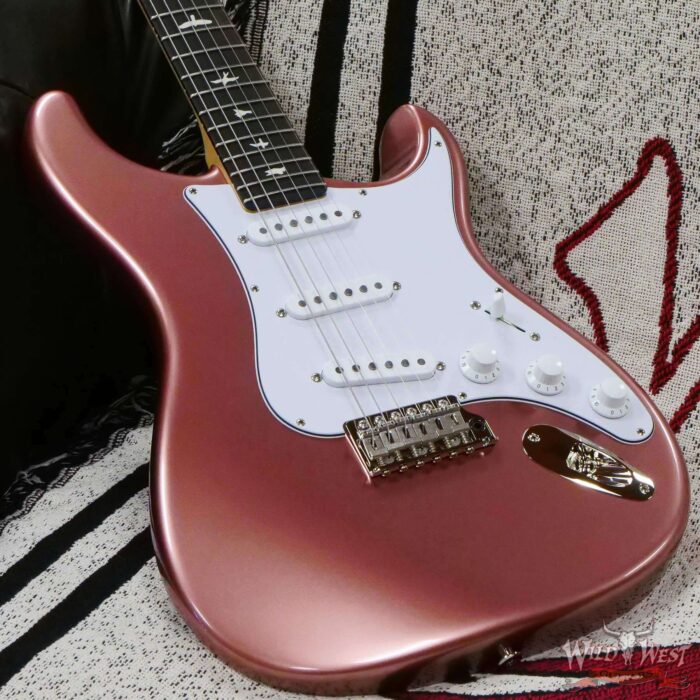 Paul Reed Smith PRS John Mayer Signature Electric Guitar Silver Sky Rosewood Fingerboard Midnight Rose - Image 7