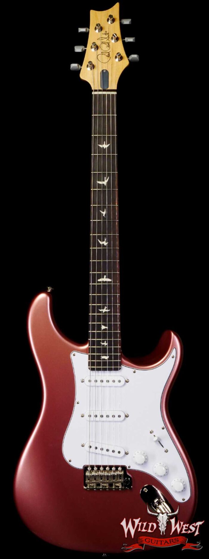 Paul Reed Smith PRS John Mayer Signature Electric Guitar Silver Sky Rosewood Fingerboard Midnight Rose - Image 1