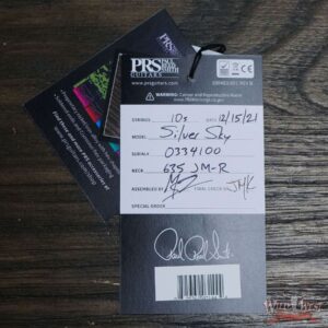 Paul Reed Smith PRS John Mayer Signature Electric Guitar Silver Sky Rosewood Fingerboard Orion Green - Image 12