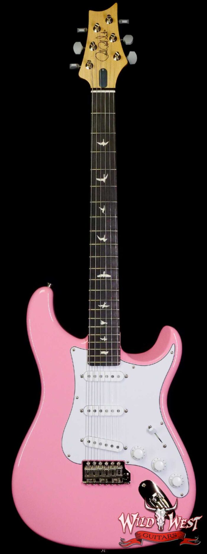 Paul Reed Smith PRS John Mayer Signature Model Silver Sky Rosewood Fingerboard Roxy Pink - Image 1