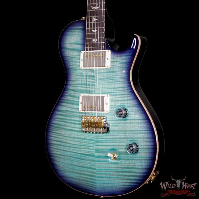 Paul Reed Smith PRS 10 Top Singlecut Trem Flame Maple Top Rosewood Fretboard Trippy Burst - Image 2