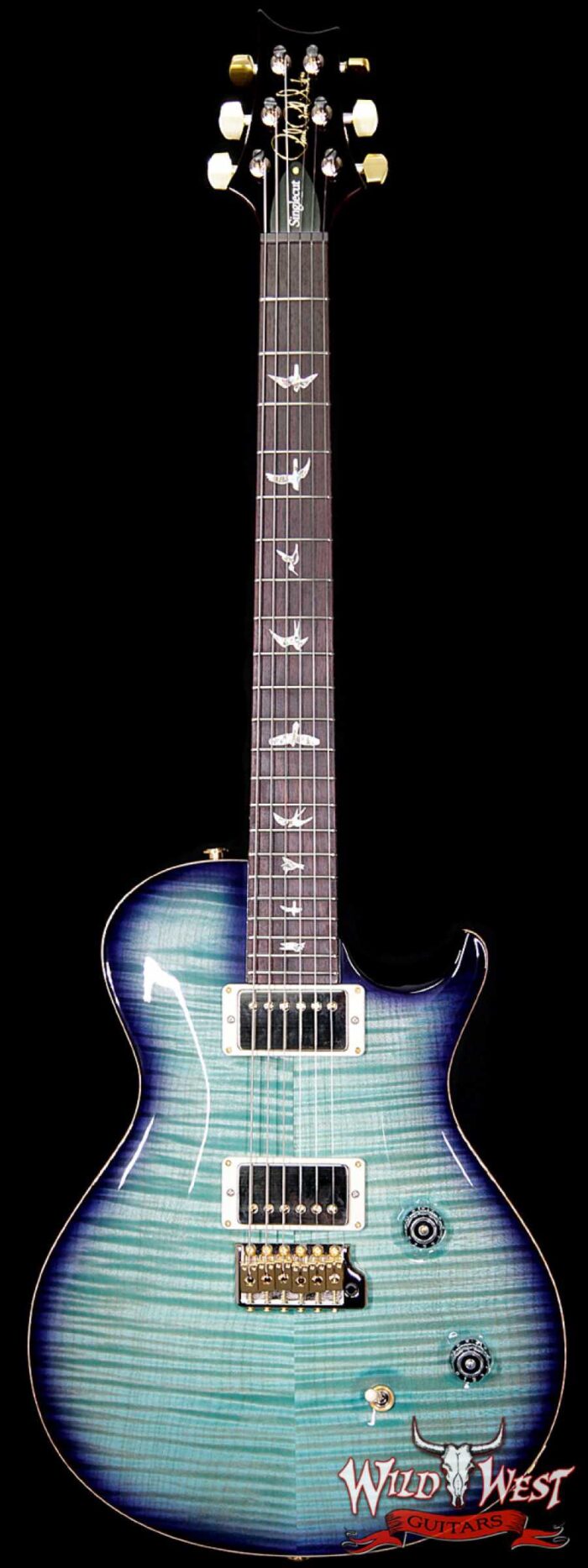 Paul Reed Smith PRS 10 Top Singlecut Trem Flame Maple Top Rosewood Fretboard Trippy Burst - Image 1