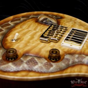 PRS Private Stock Wild West Exclusive Custom 24 Snake LTD # 3 of 6 Hand Carved Quilt Maple Top - Image 13