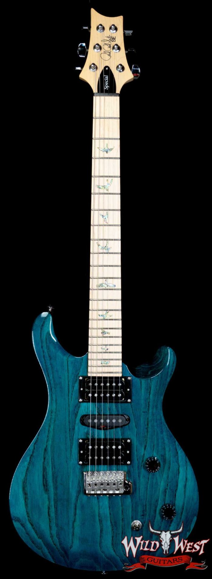 Paul Reed Smith PRS SE Series Swamp Ash Special SAS Iri Blue - Image 1