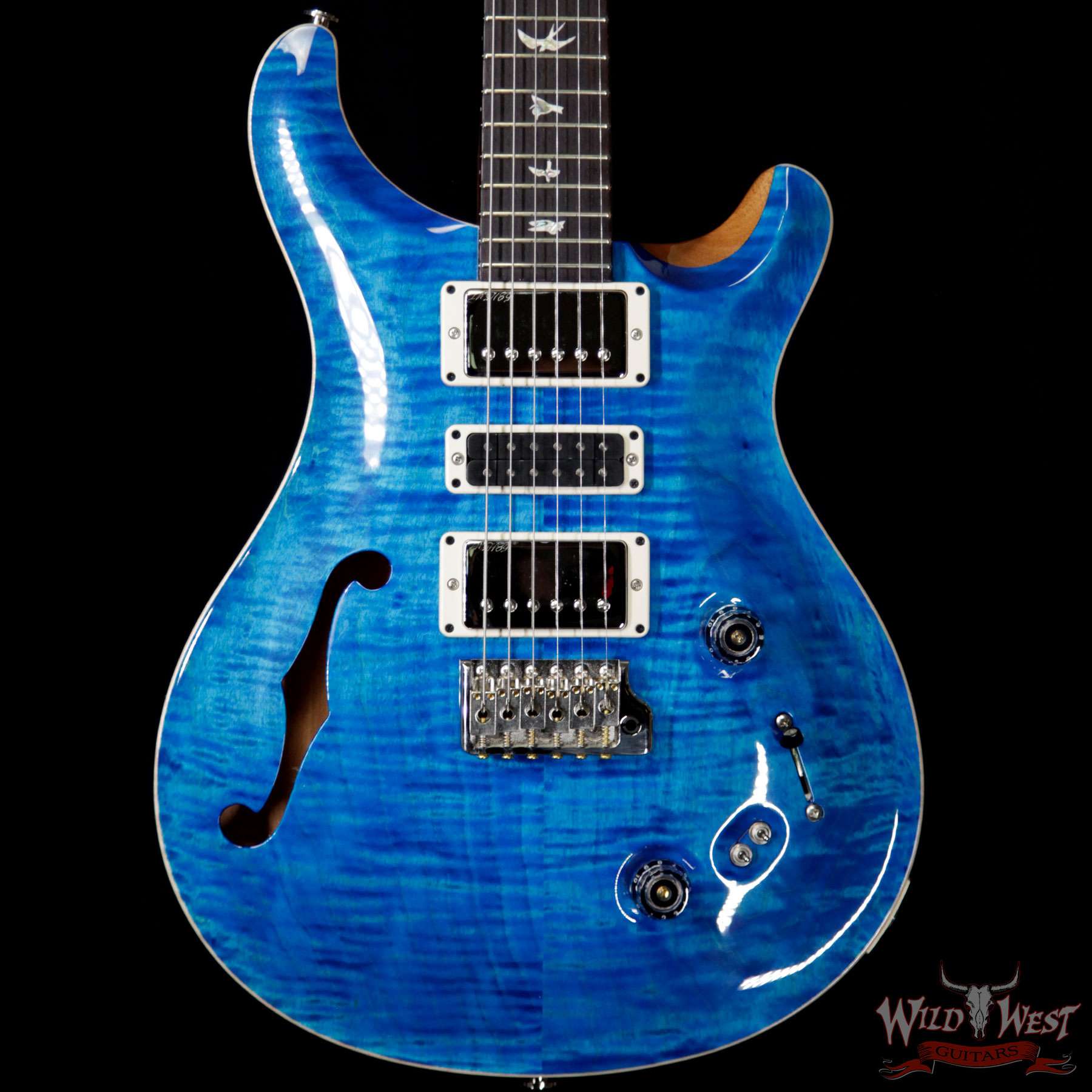prs-special22-aqua-284162-bf__wwg.jpg Paul Reed Smith PRS Semi-Hollow Limited Edition Special 22 Rosewood Fingerboard Aquamarine - Image 3