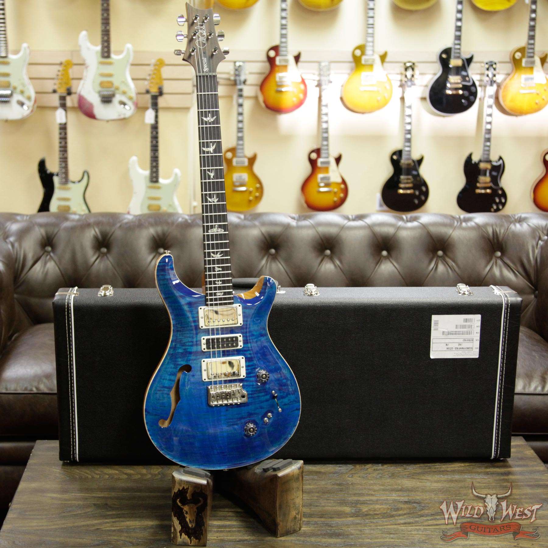prs-special22-aqua-284162-d1__wwg.jpg Paul Reed Smith PRS Semi-Hollow Limited Edition Special 22 Rosewood Fingerboard Aquamarine - Image 11