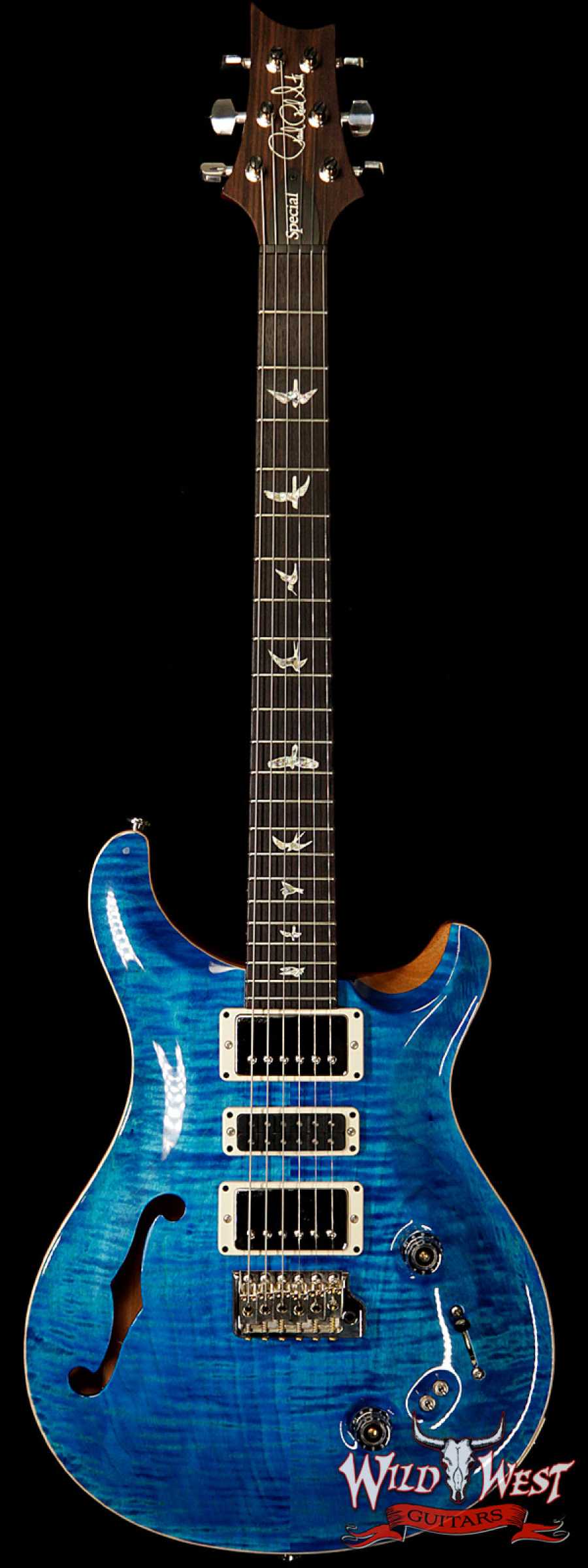 prs-special22-aqua-284162-main__wwg_large.jpg Paul Reed Smith PRS Semi-Hollow Limited Edition Special 22 Rosewood Fingerboard Aquamarine - Image 1