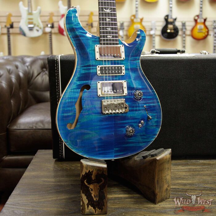 PRS Semi-Hollow Limited Edition Special 22 Rosewood Fingerboard Aquamarine - Image 12