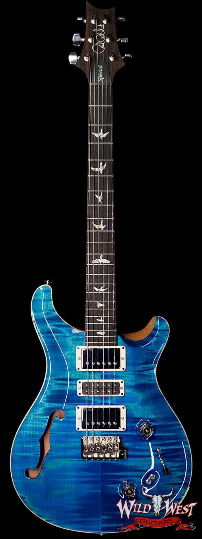 PRS Semi-Hollow Limited Edition Special 22 Rosewood Fingerboard Aquamarine - Image 1