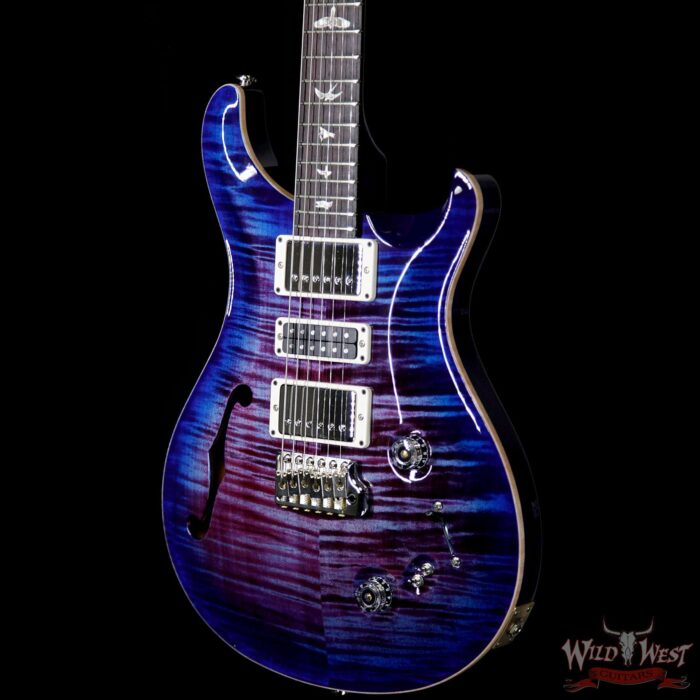 Paul Reed Smith PRS Semi-Hollow Limited Edition Special 22 Rosewood Fingerboard Violet Blue Burst - Image 3
