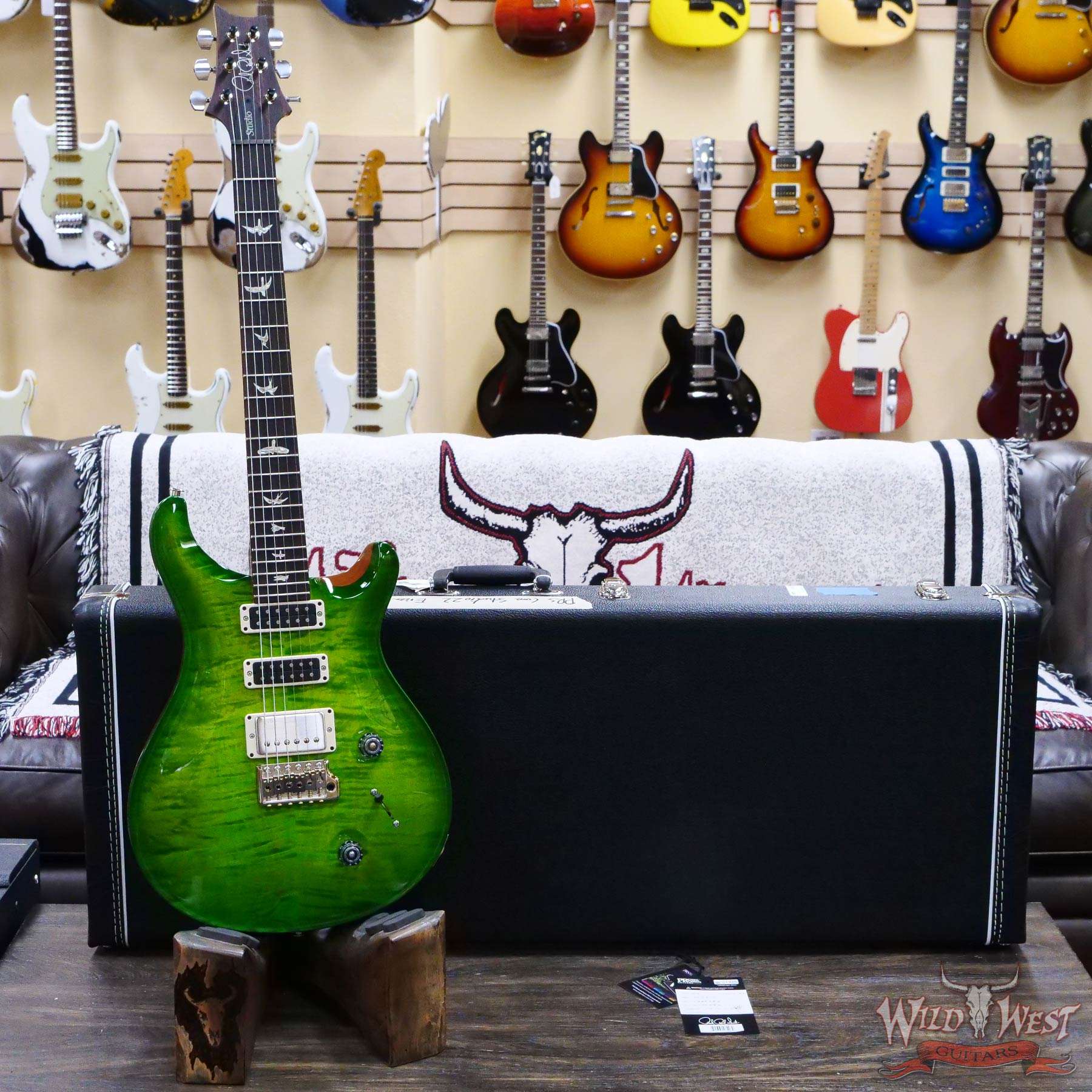 prs-studio22-346775-d1__wwg.jpg Paul Reed Smith PRS Core Series Studio 22 Rosewood Fingerboard Eriza Verde Burst - Image 6