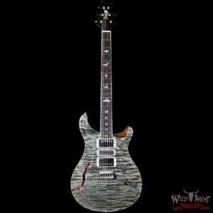 PRS Private Stock PS6907 John Mayer Super Eagle II Semi-Hollow Flame Maple Top and Neck Hemp Green - Image 5