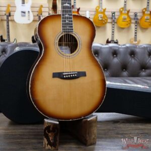Paul Reed Smith PRS SE T40E Electric-Acoustic Solid Sitka Spruce with Ovangkol Tobacco Burst - Image 11